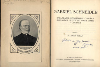 gabriel schneider book and 1933 altar