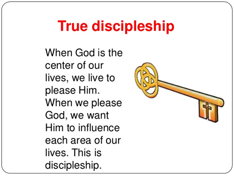 true discipleship message